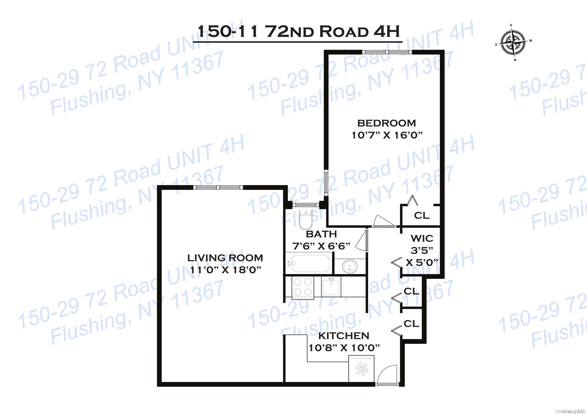 150-11 72nd Road, Unit 4H Queens, NY 11367 - Photo 7 of 20 Gallery Image 7