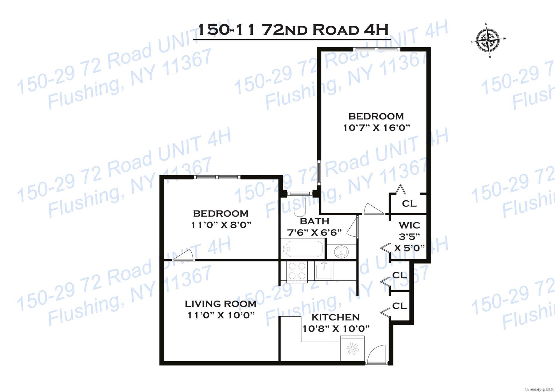 150-11 72nd Road, Unit 4H Queens, NY 11367 - Photo 8 of 20 Gallery Image 8