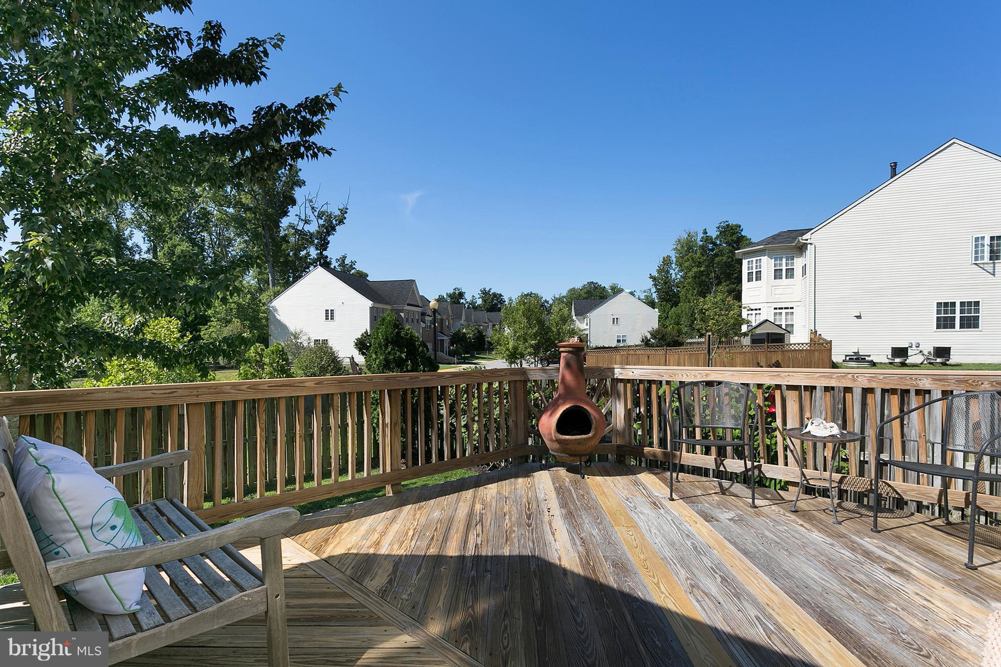 25 Rivers Edge Terrace Indian Head, MD 20640 - Photo 27 of 30 Deck right off of the Kitchen/Family Room