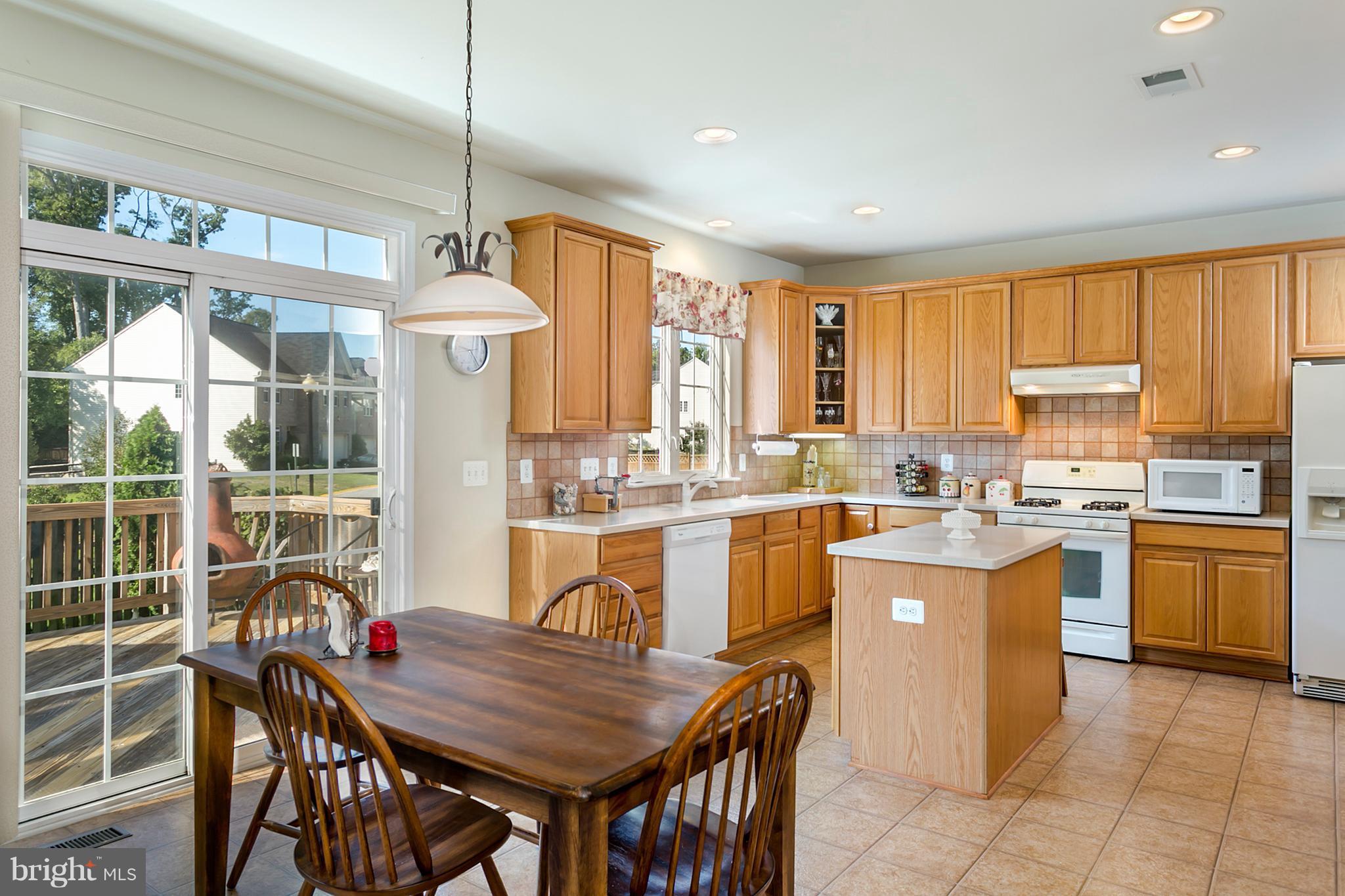 25 Rivers Edge Terrace Indian Head, MD 20640 - Photo 7 of 30 Spacious kitchen with table space and deck access