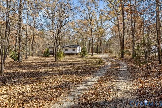 a house view with outdoor space