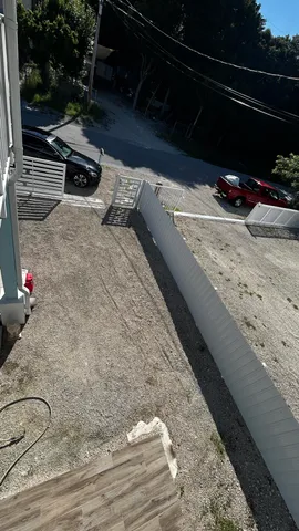 a utility room with a washer and dryer