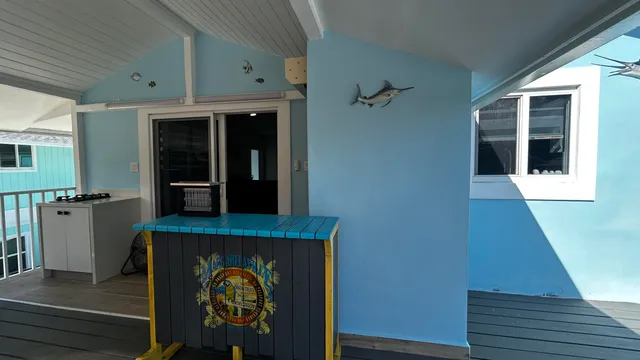 a view of front door of house