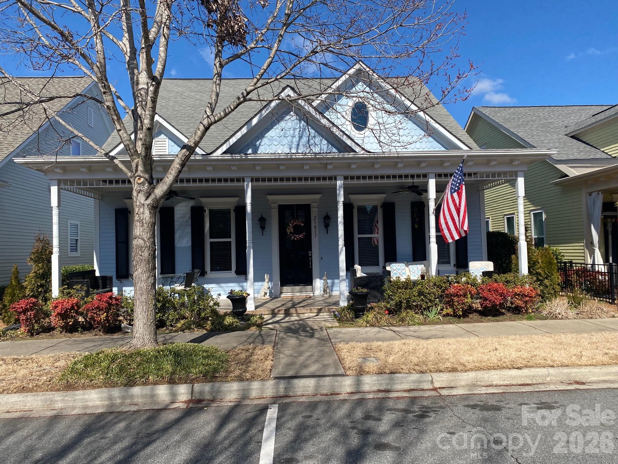 21817 Chapel Way Cornelius, NC 28031 - Photo 1 of 1 front view of a brick house with a small yard