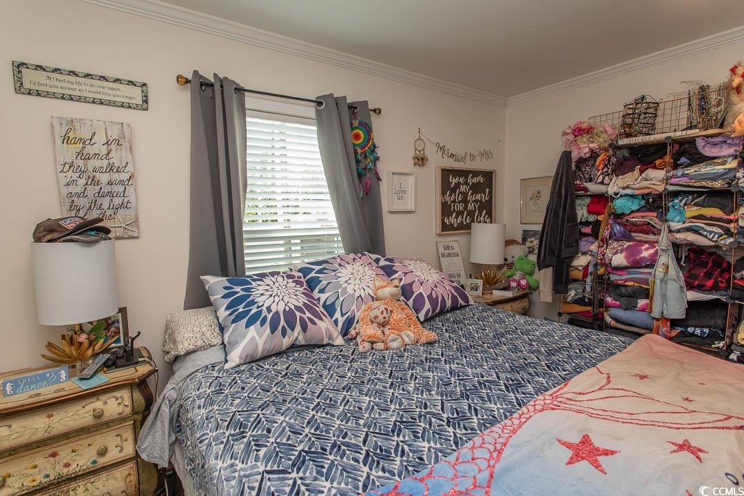 2737 Capricorn Drive Myrtle Beach, SC 29575 - Photo 18 of 27 Bedroom with ornamental molding