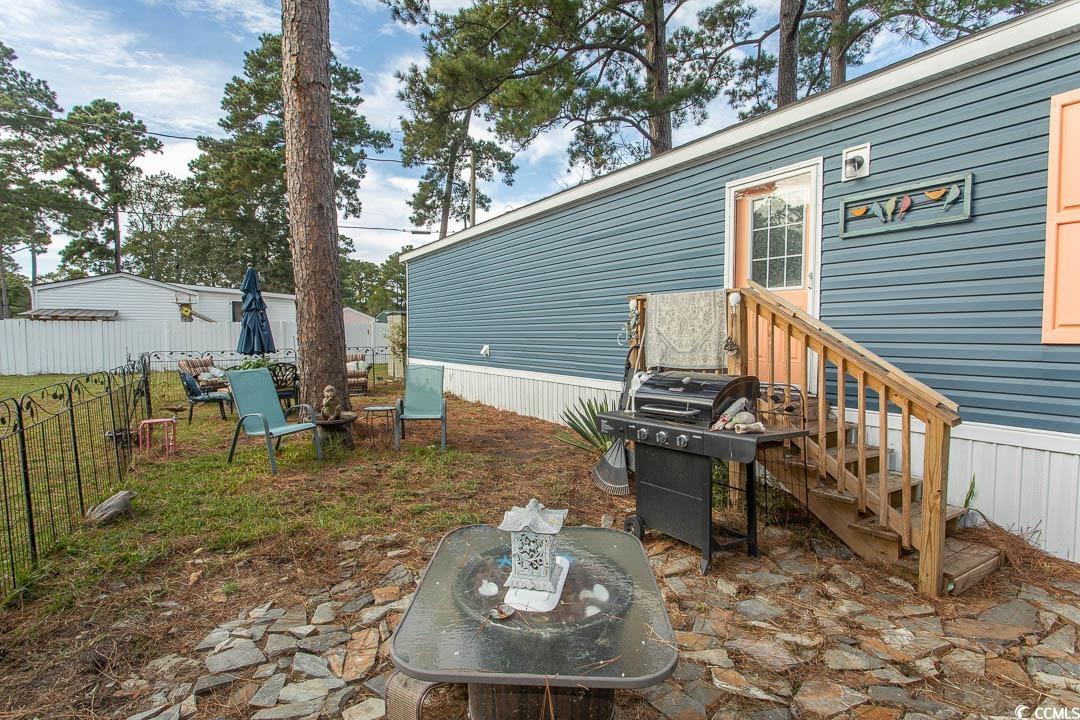 2737 Capricorn Drive Myrtle Beach, SC 29575 - Photo 6 of 27 View of patio featuring area for grilling