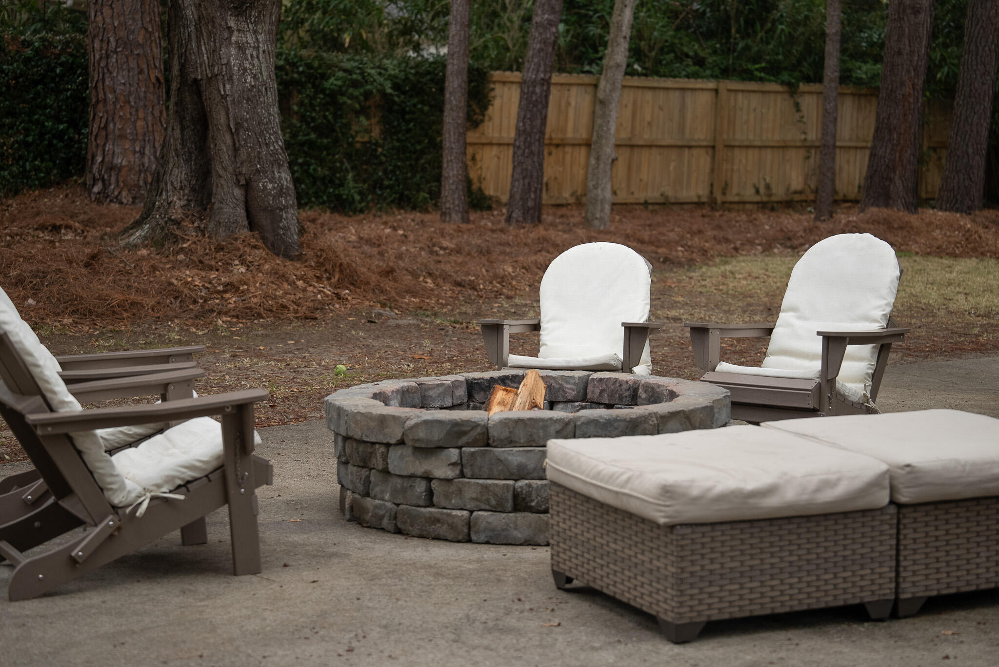 808 Bruce Street Charleston, SC 29412 - Photo 33 of 36 Backyard Firepit