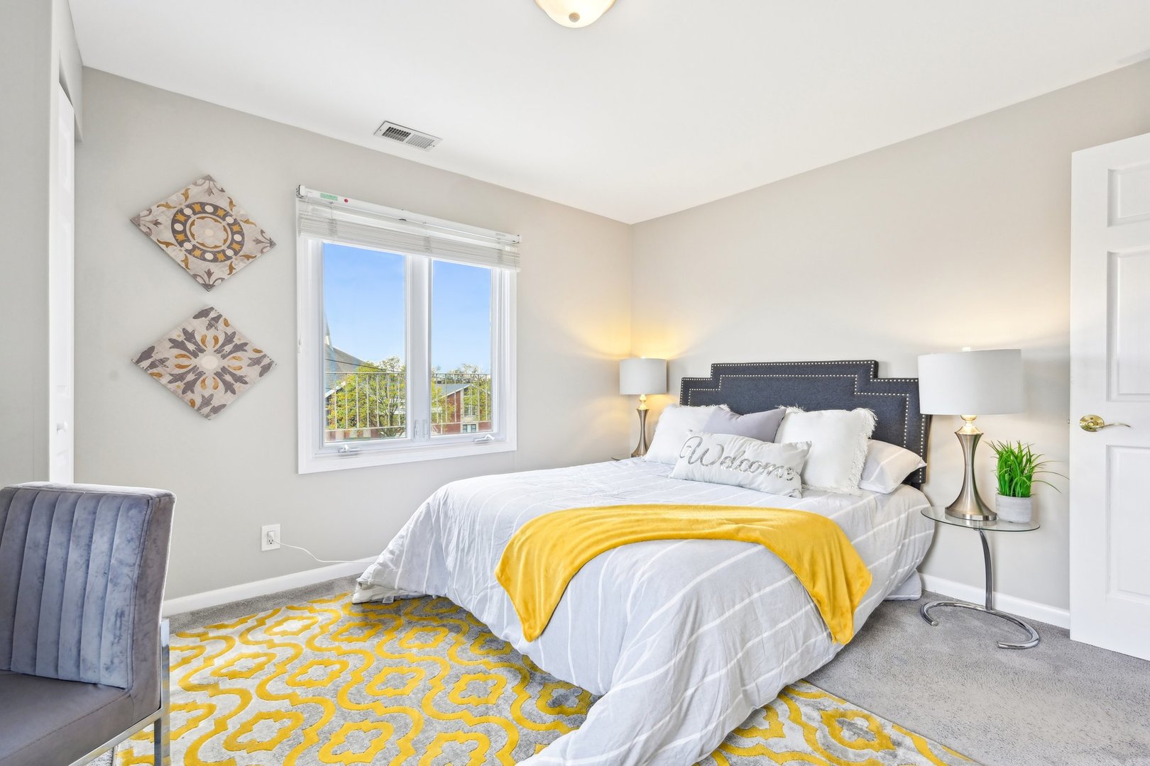 1420 Oakton Street Park Ridge, IL 60068 - Photo 40 of 62 a bed sitting in a bedroom next to a window