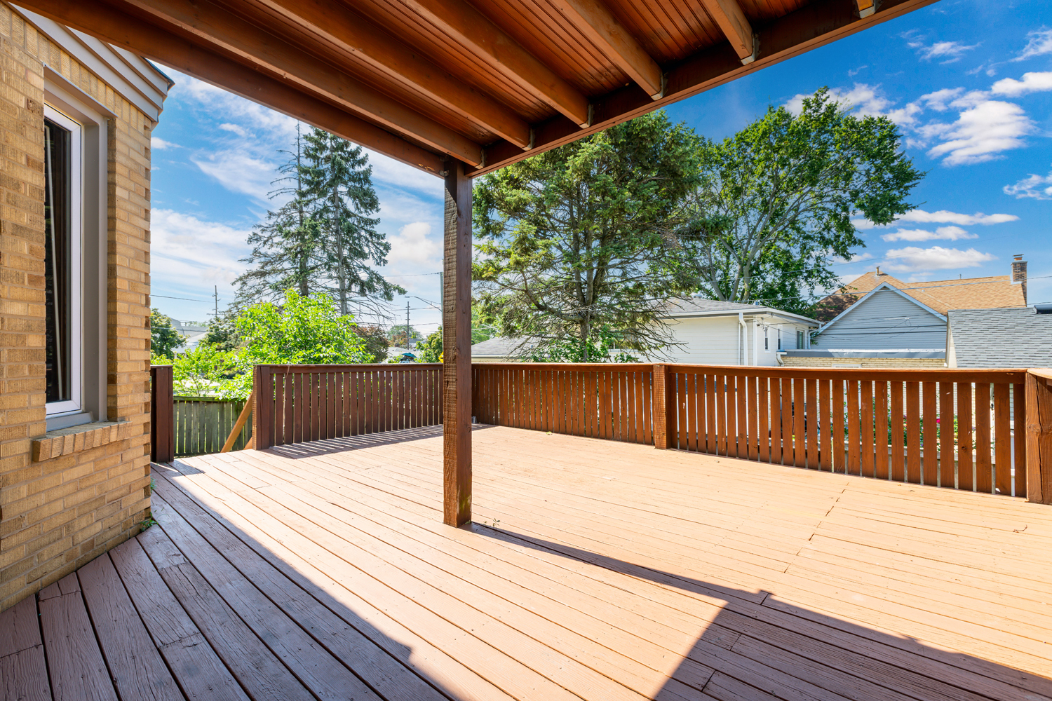1420 Oakton Street Park Ridge, IL 60068 - Photo 57 of 62 a balcony with wooden floor