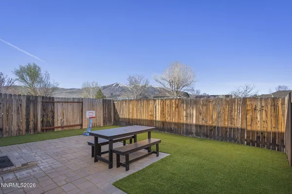 a park view with a garden space