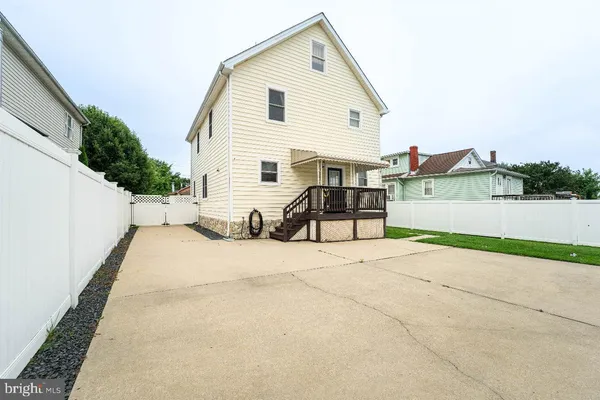 a view of a house with a patio