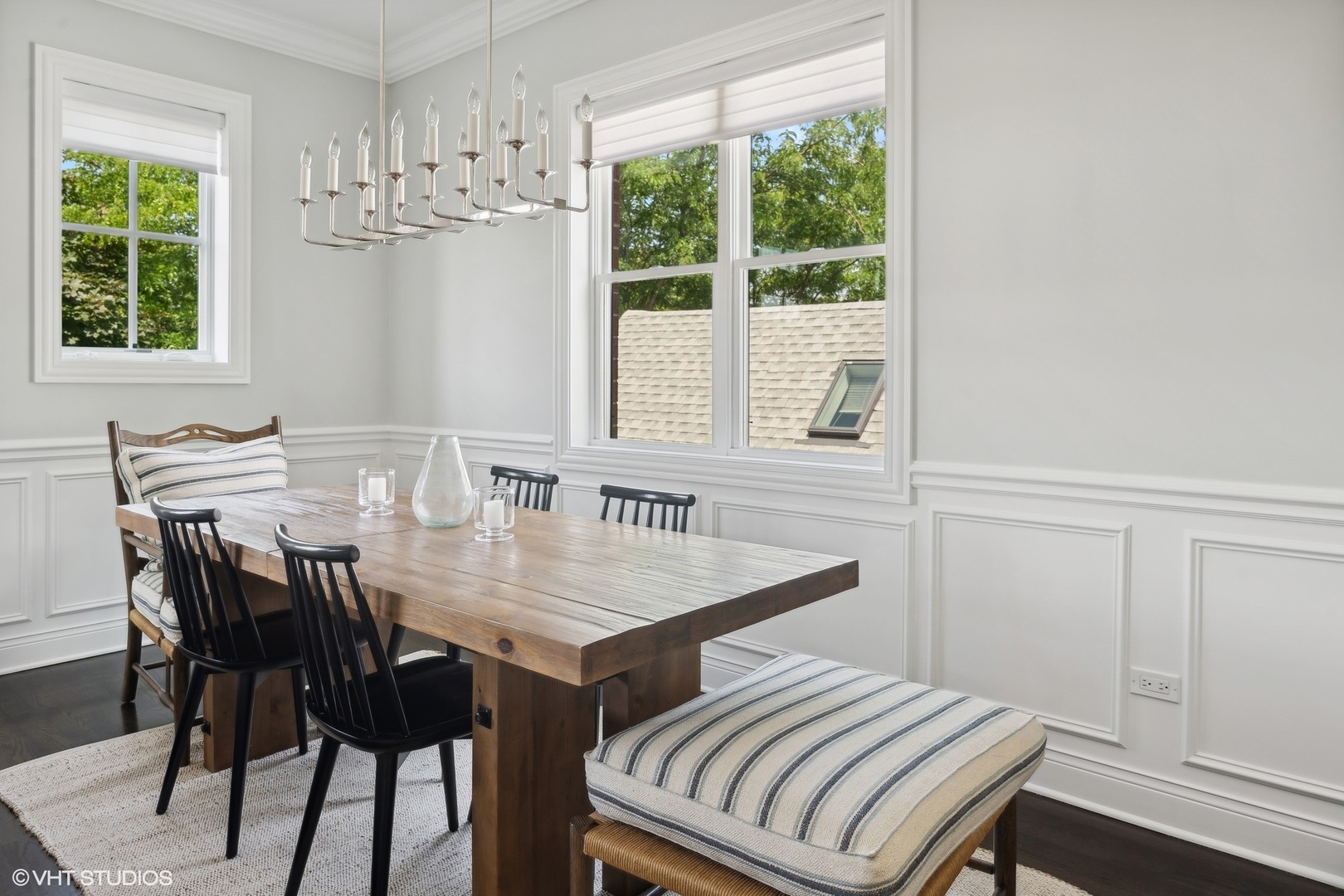 2449 North Racine Avenue, Unit 3 Chicago, IL 60614 - Photo 4 of 18 a view of a dining room with furniture window and outside view