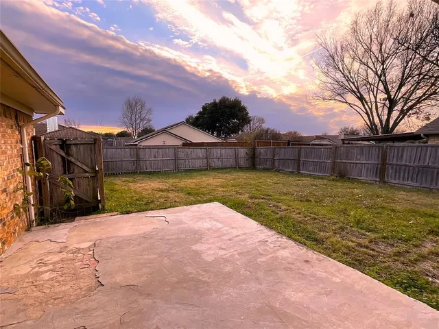 a view of empty room