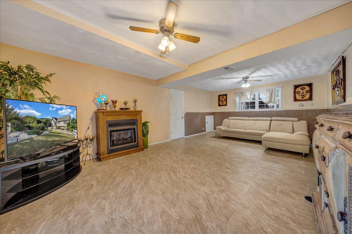 532 Ray Street Roanoke, VA 24019 - Photo 18 of 38 a view of a livingroom with furniture and a fireplace