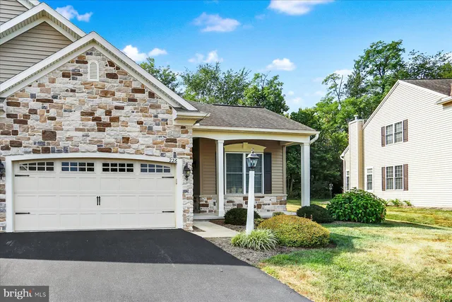 front view of house with a yard