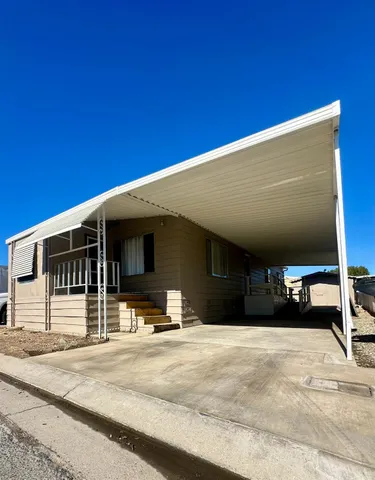 a view of a building with a outdoor space