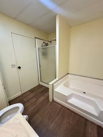 a view of a room with window and fireplace