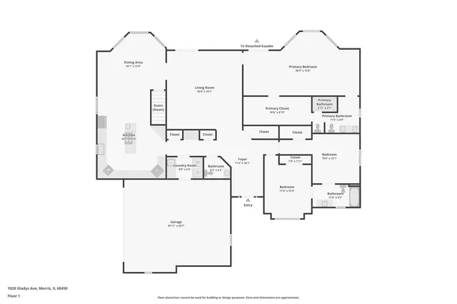 $555,000 | 1020 Gladys Avenue, Morris, IL 60450