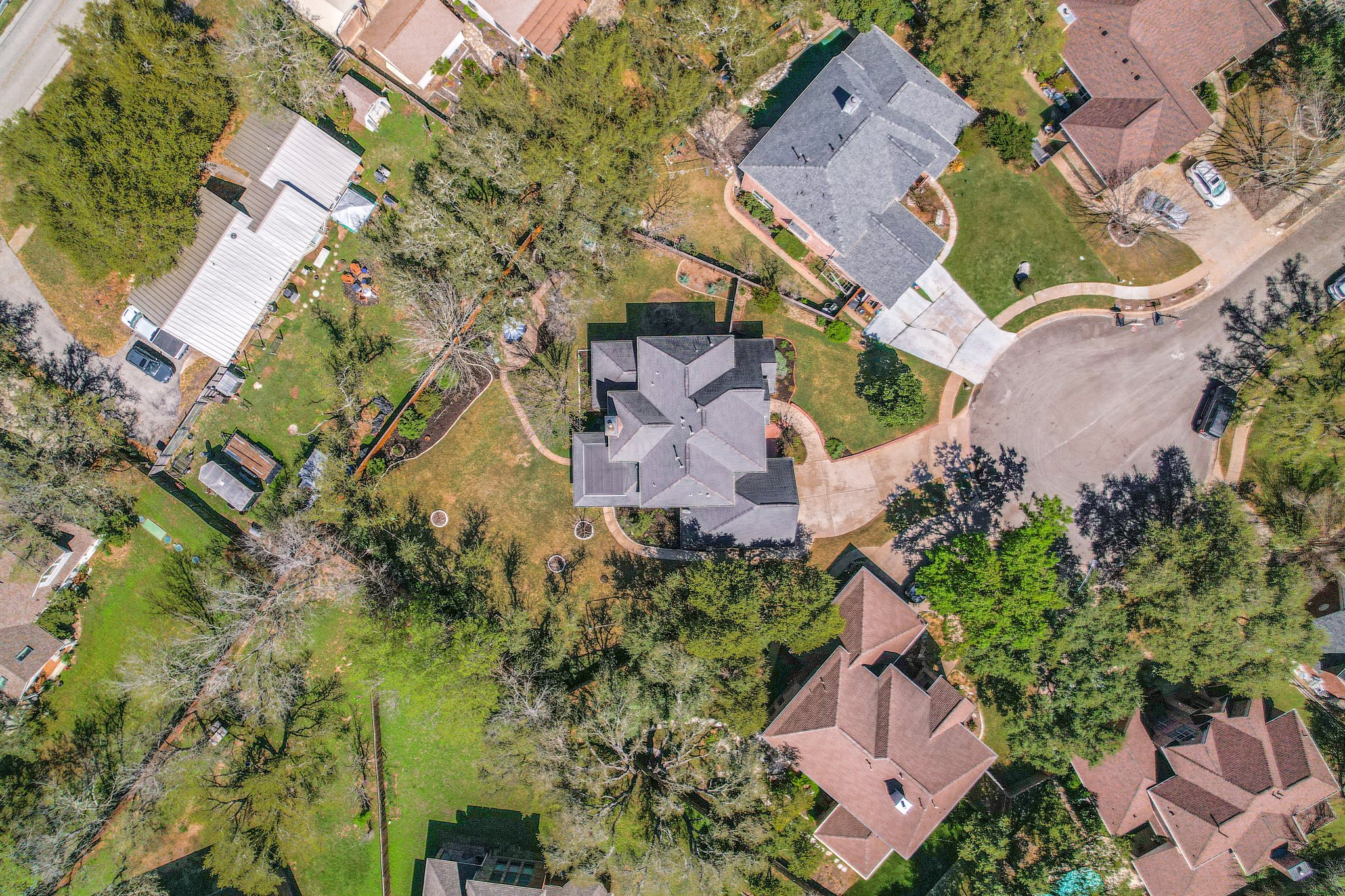 11100 Sheba Cove Austin, TX 78759 - Photo 22 of 29 an aerial view of a house with a yard