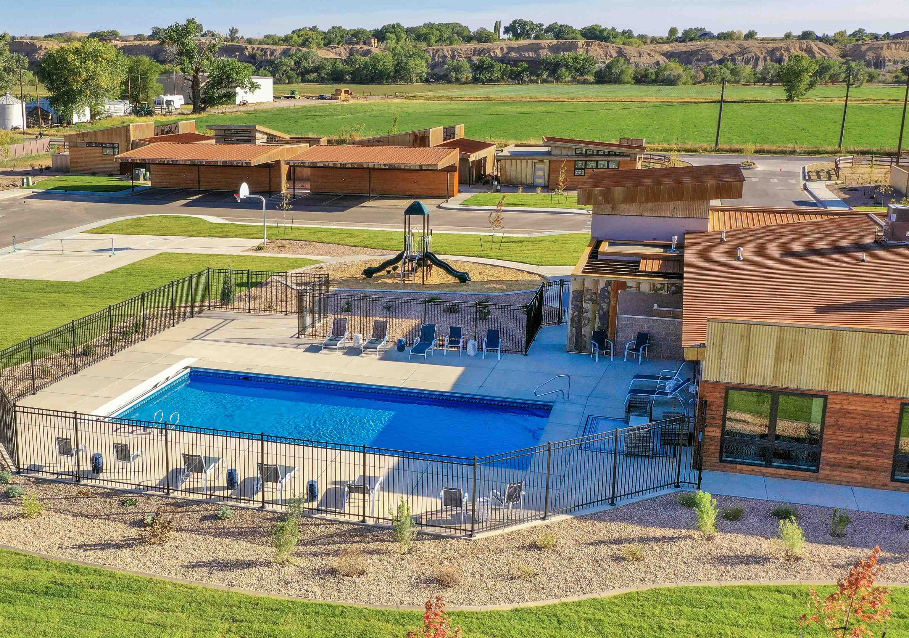 463 Red River Loop Clifton, CO 81520 - Photo 7 of 10 an aerial view of a house with a big yard
