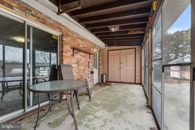 a view of outdoor seating area