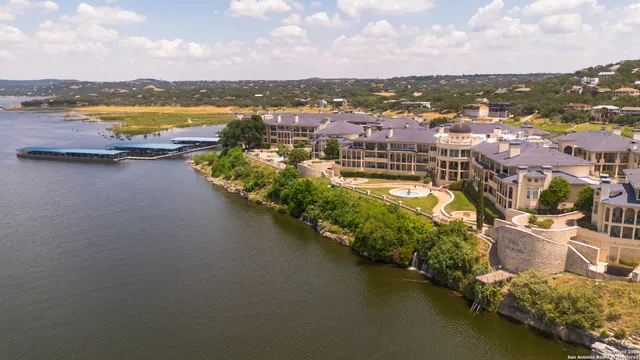 a view of a city with ocean view