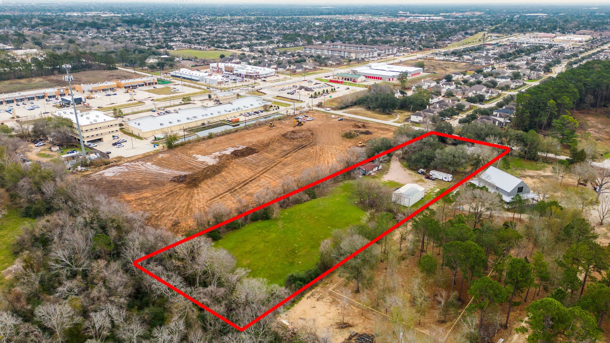 3116 Greenbusch Road Katy, TX 77494 - Photo 5 of 11 an aerial view of a city