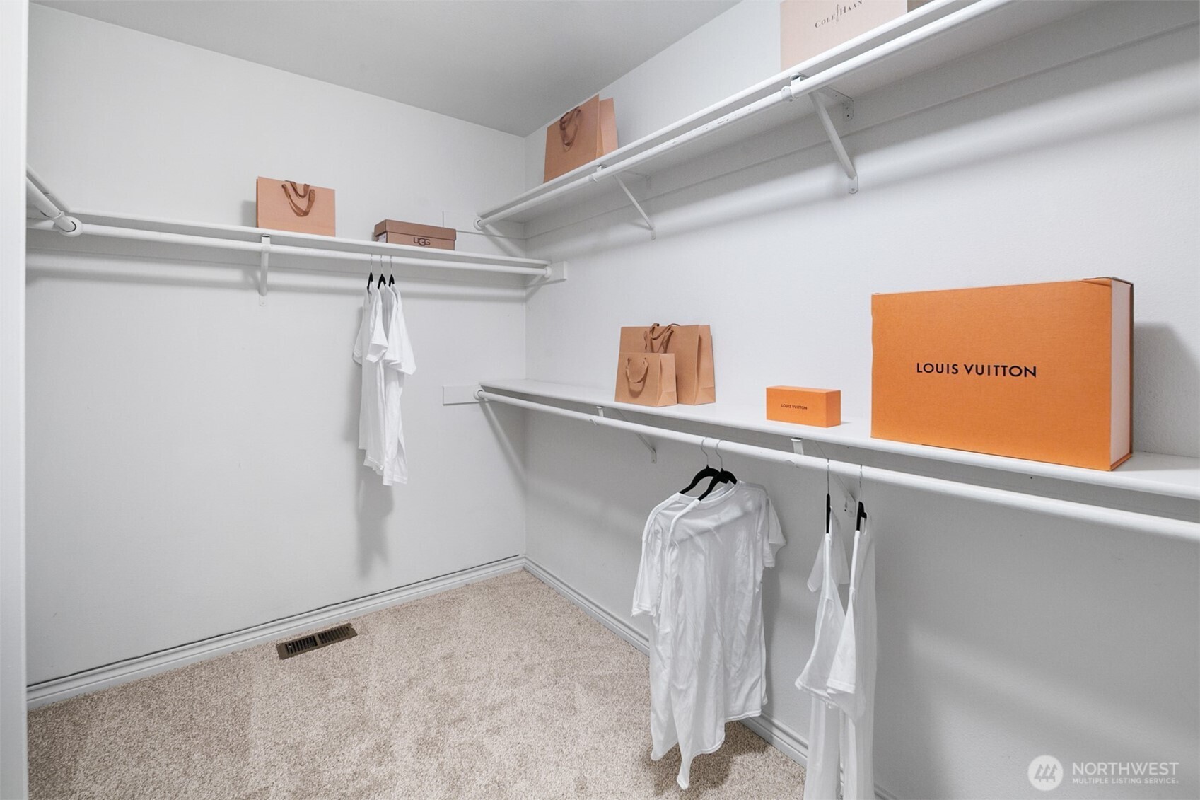 16116 68th Avenue West Edmonds, WA 98026 - Photo 24 of 40 a view of walk in closet with empty racks