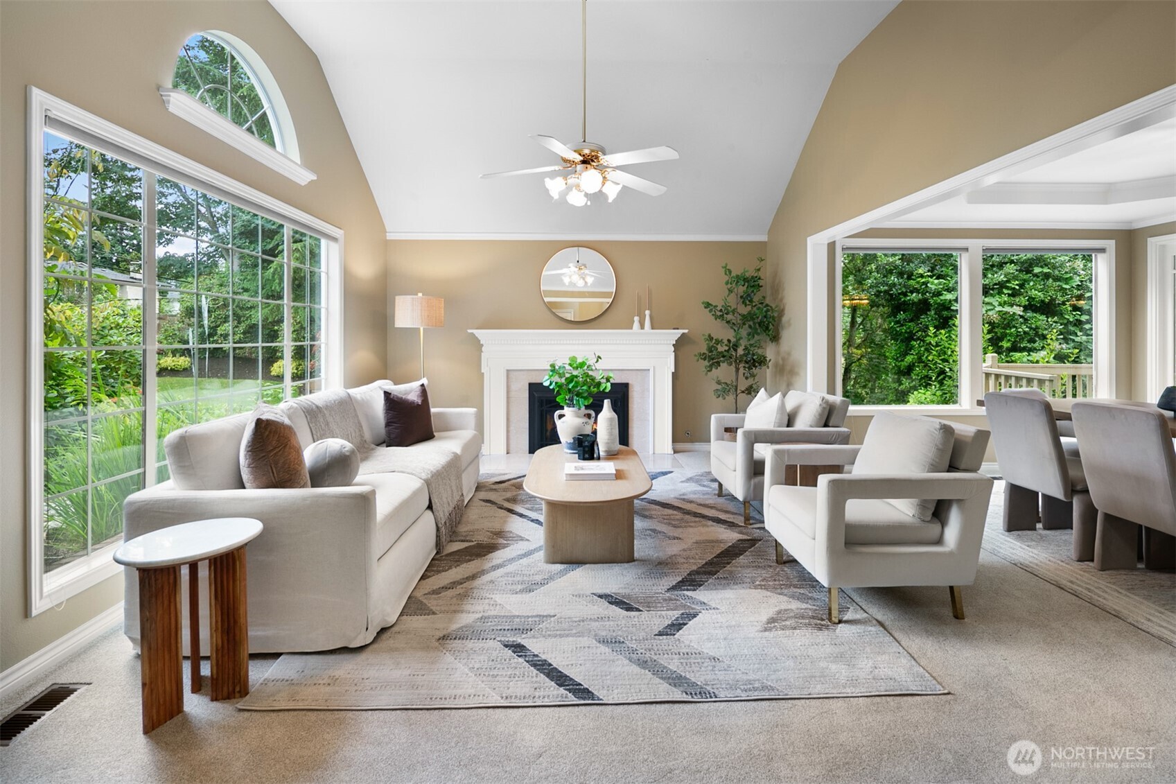 16116 68th Avenue West Edmonds, WA 98026 - Photo 4 of 40 a living room with patio furniture and a large window