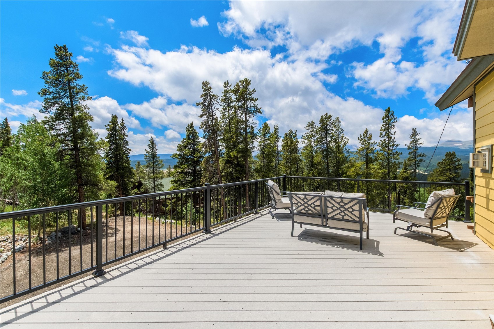 592 Ponderosa Road Fairplay, CO 80440 - Photo 4 of 45 a view of a terrace with furniture