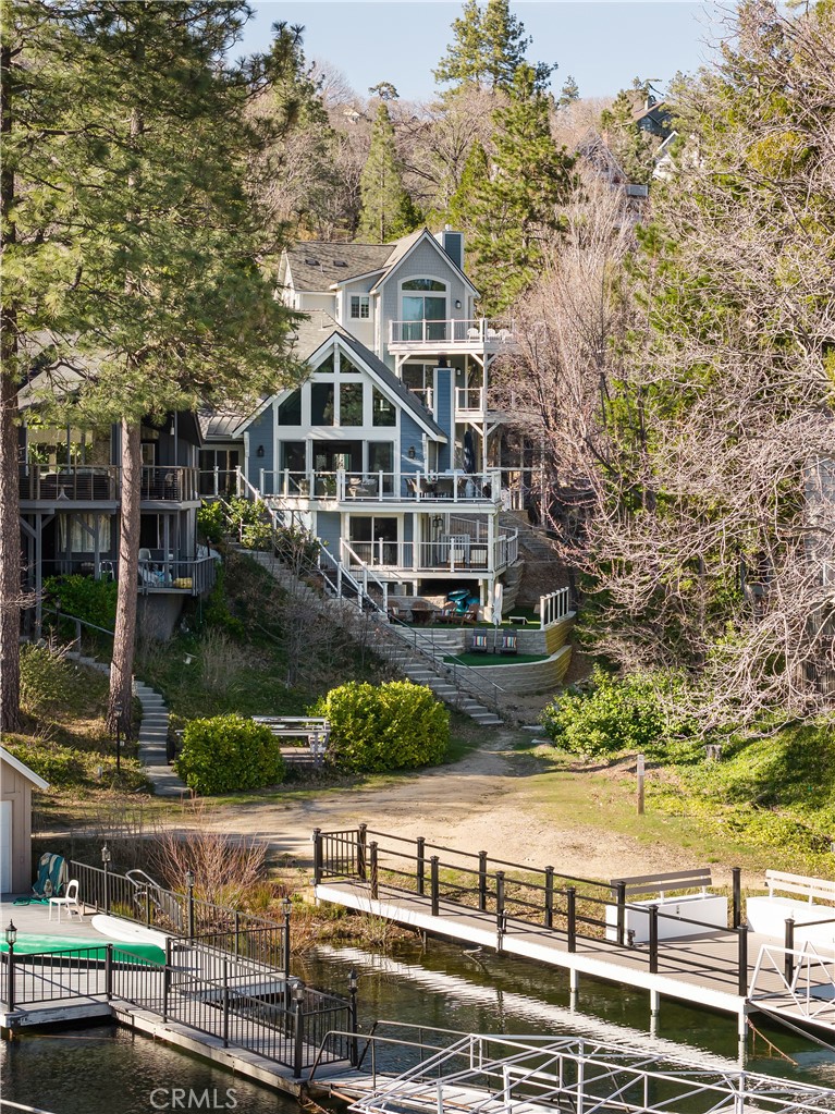 27589 West Shore Road Lake Arrowhead, CA 92352 - Photo 4 of 11 an aerial view of a house