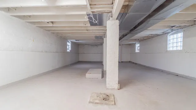 a view of backyard with a deck