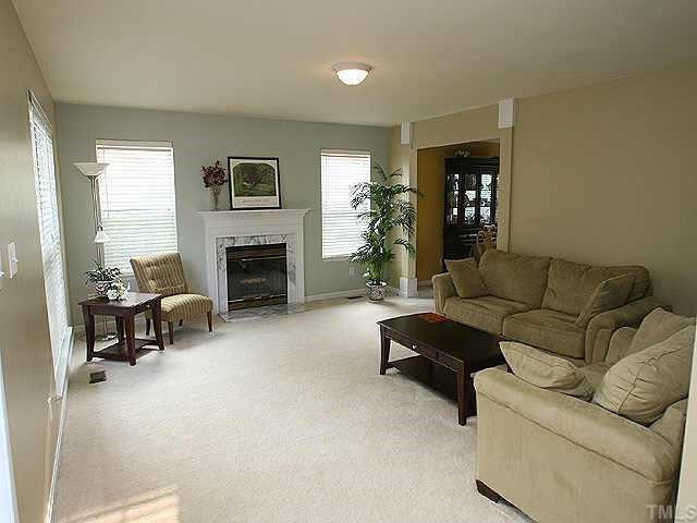 2504 Constitution Drive Raleigh, NC 27615 - Photo 2 of 9 GREAT living room - Bright and open. Terrific fireplace for cozy evenings Other