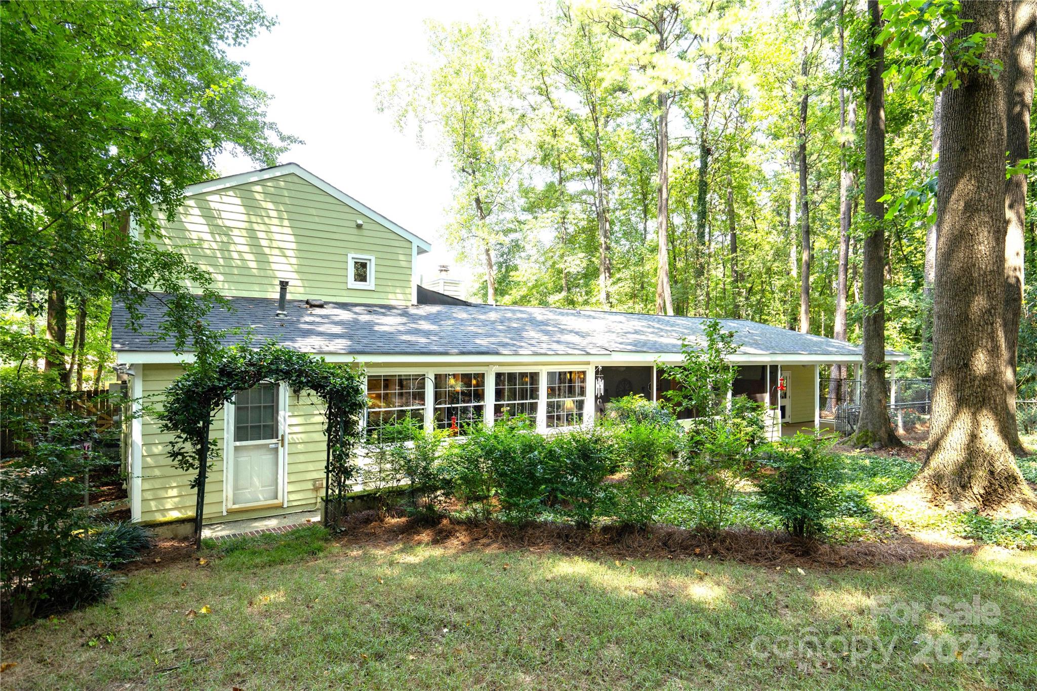 300 Gray Drive Charlotte, NC 28213 - Photo 38 of 40 a house view with a garden space