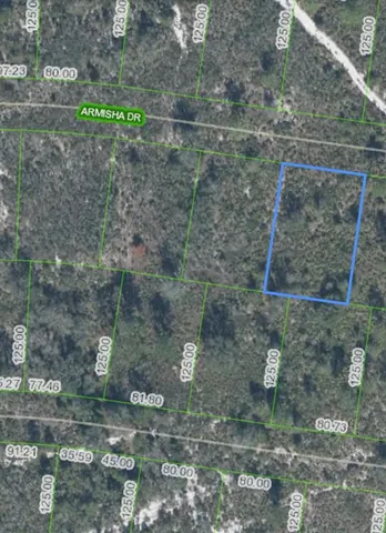 a view of a door of the road