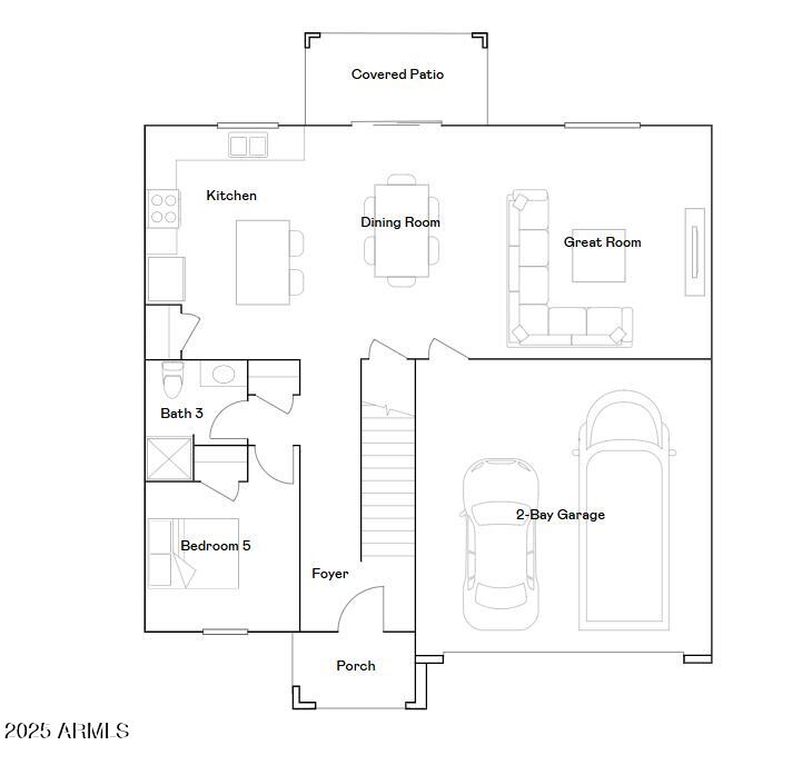 9533 West Cheery Lynn Road Phoenix, AZ 85037 - Photo 25 of 26 Floor 1 Floorplan