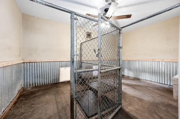 a room with musical instruments