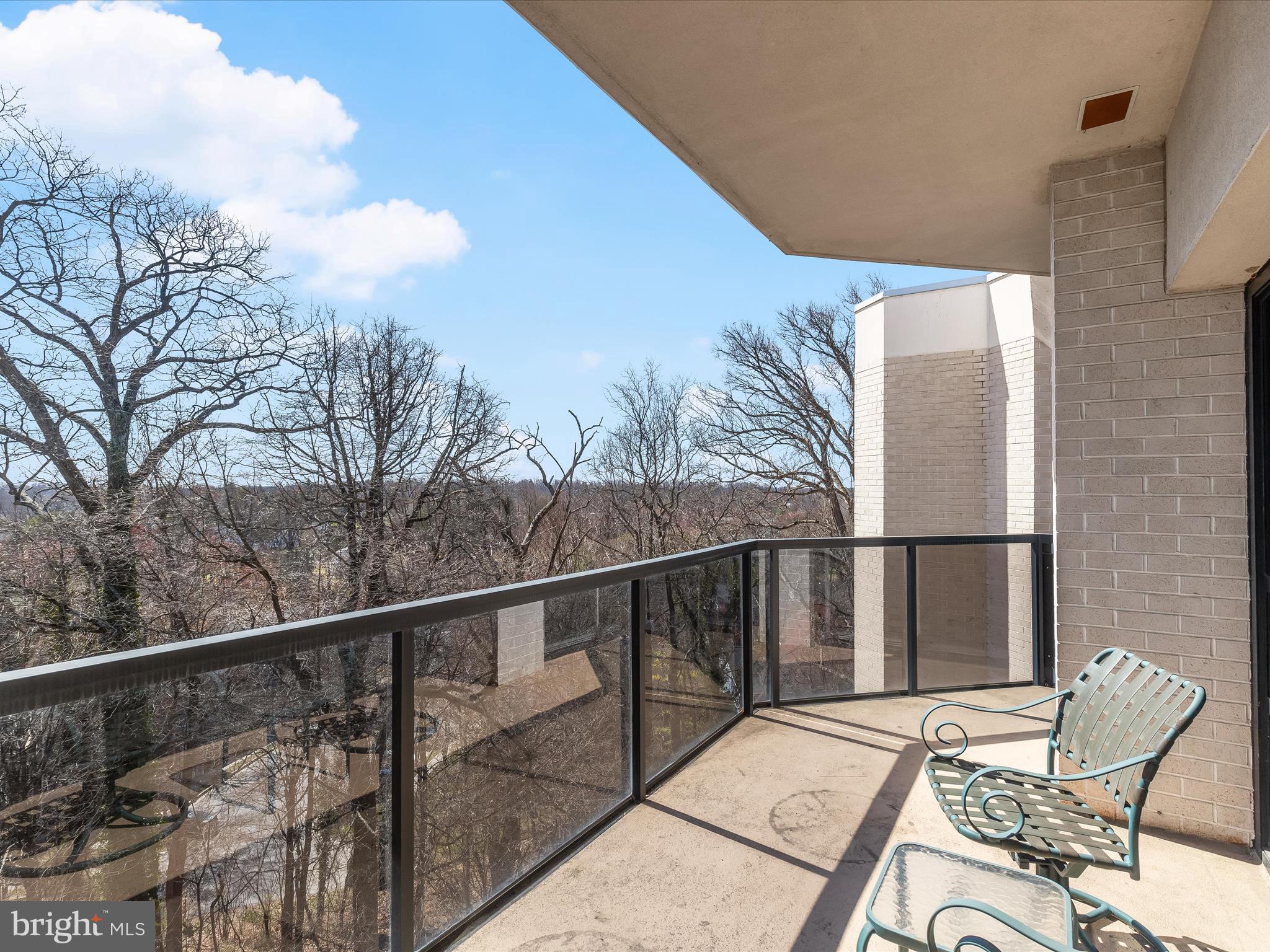 4001 Old Court Road, Unit 519 Pikesville, MD 21208 - Photo 12 of 43 a view of balcony with furniture