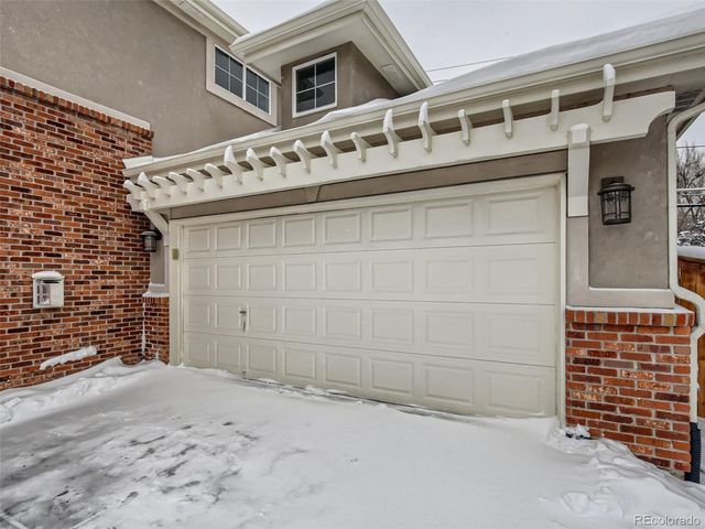 a front view of a house with a outdoor space