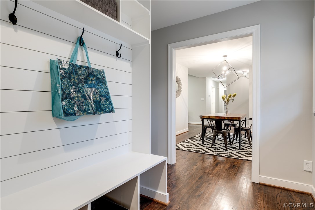 4549 Arrowhead Road Richmond, VA 23235 - Photo 10 of 16 a workspace with wooden floor