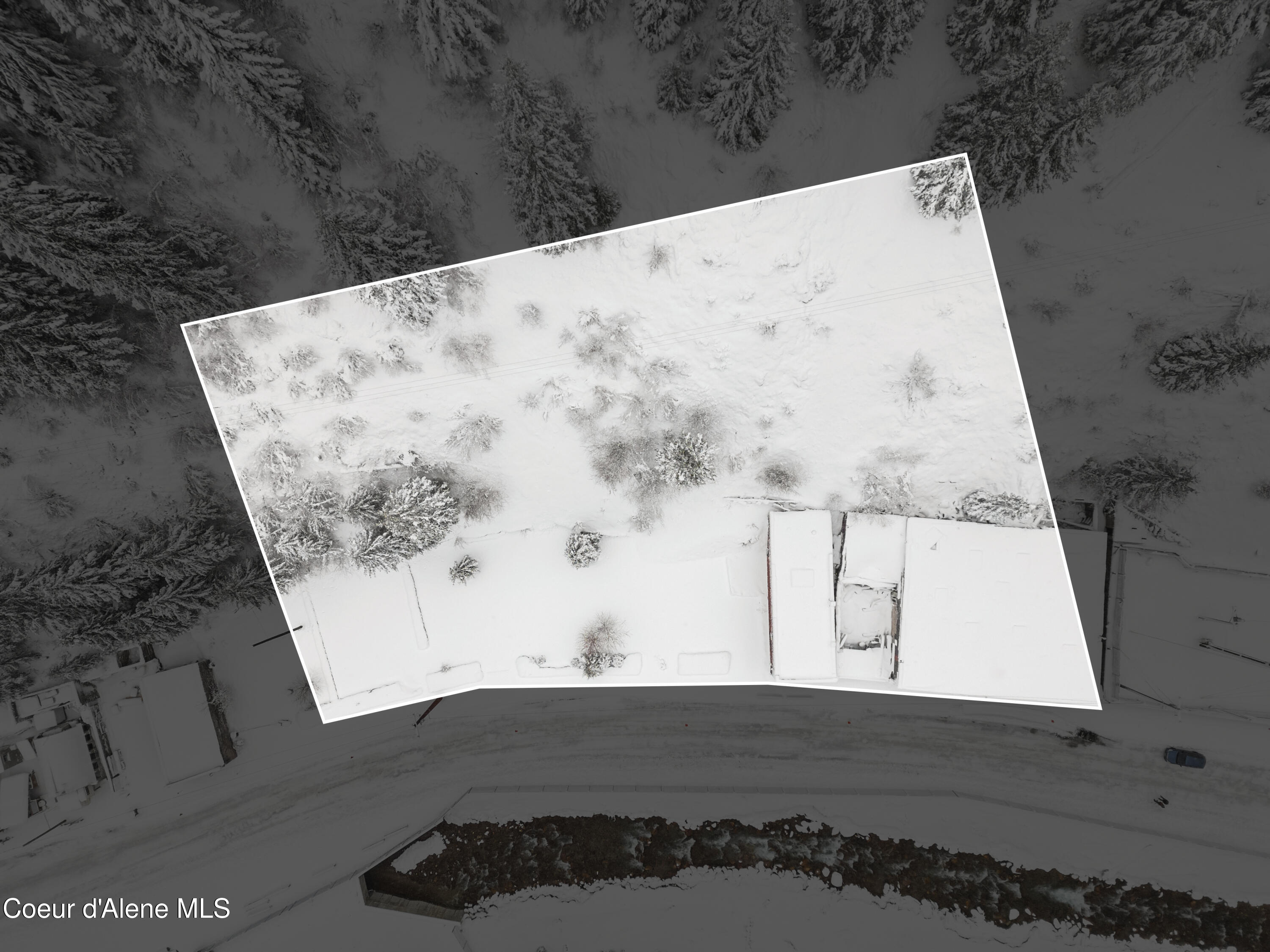 6523 Burke Road Wallace, ID 83873 - Photo 13 of 14 Ariel view