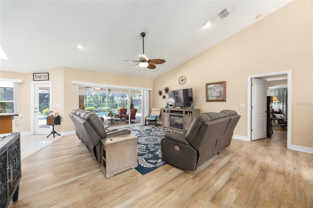 18825 Southwest 93rd Loop Dunnellon, FL 34432 - Photo 15 of 85 a living room with furniture or couch and a wooden floor