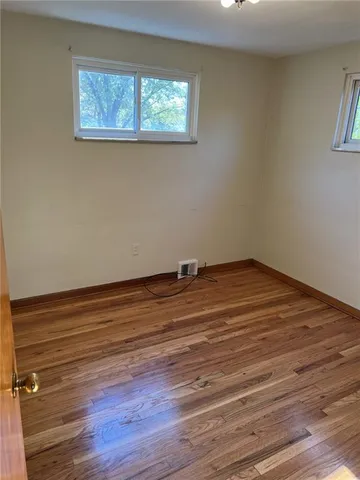 wooden floor in an empty room