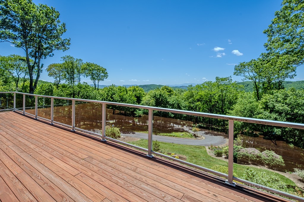 331 Branch Water Run Linville, NC 28646 - Photo 41 of 50 a view of deck with a flat screen tv