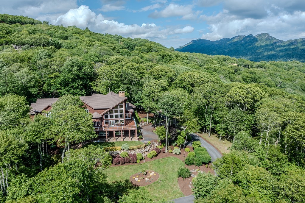 331 Branch Water Run Linville, NC 28646 - Photo 50 of 50 an aerial view of a house with mountain view