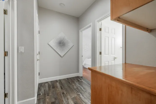 a view of a house with a backyard space