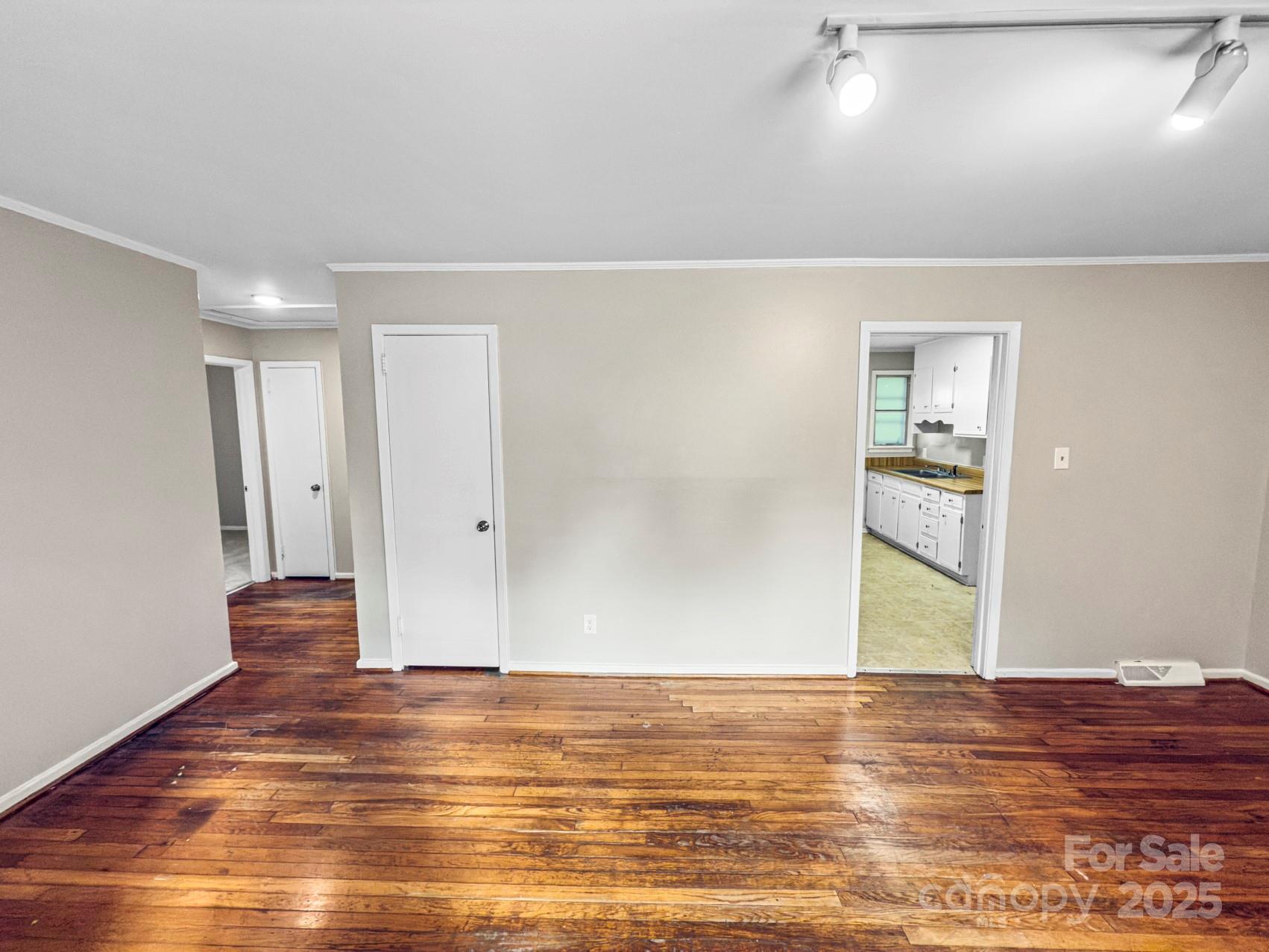 3014 Marlborough Road Charlotte, NC 28208 - Photo 3 of 20 a view of empty room with wooden floor