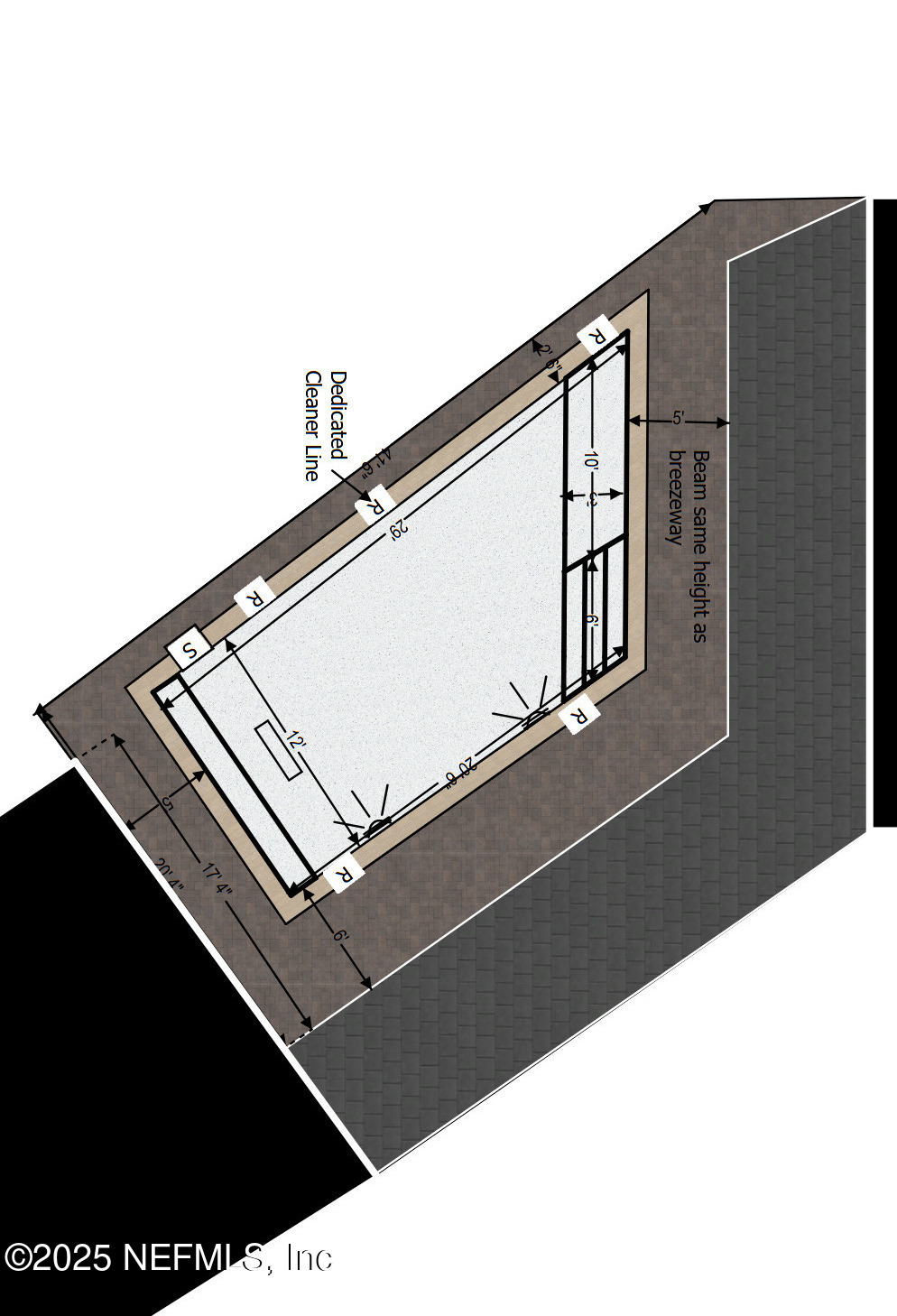 809 Brandywine Court St. Augustine, FL 32086 - Photo 49 of 63 Pool mock up