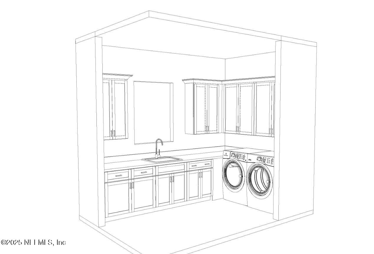 809 Brandywine Court St. Augustine, FL 32086 - Photo 50 of 63 a bathroom with a sink and a window