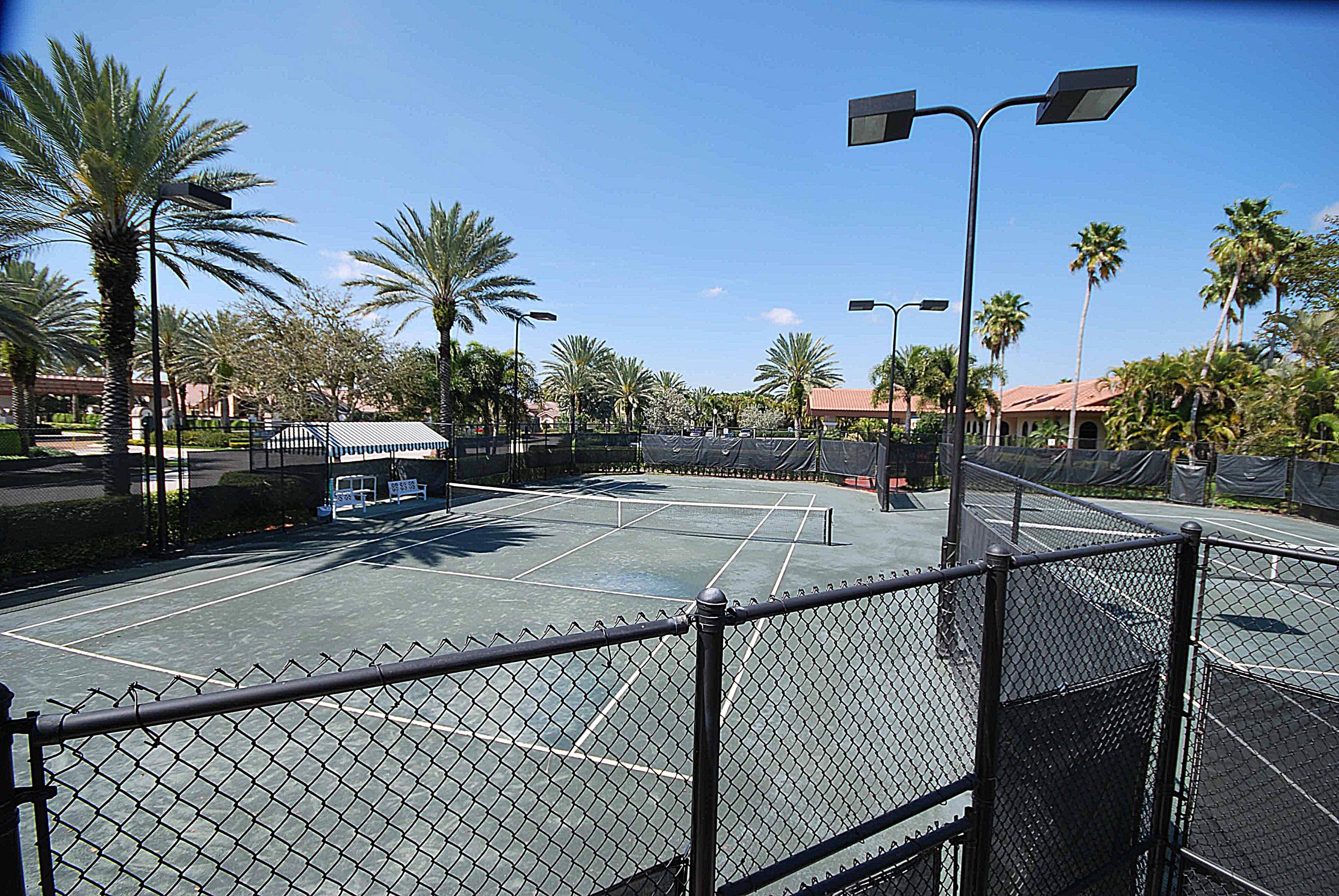 20646 Northwest 26th Avenue Boca Raton, FL 33434 - Photo 28 of 31 Two of Four Santa Barbara Tennis Courts